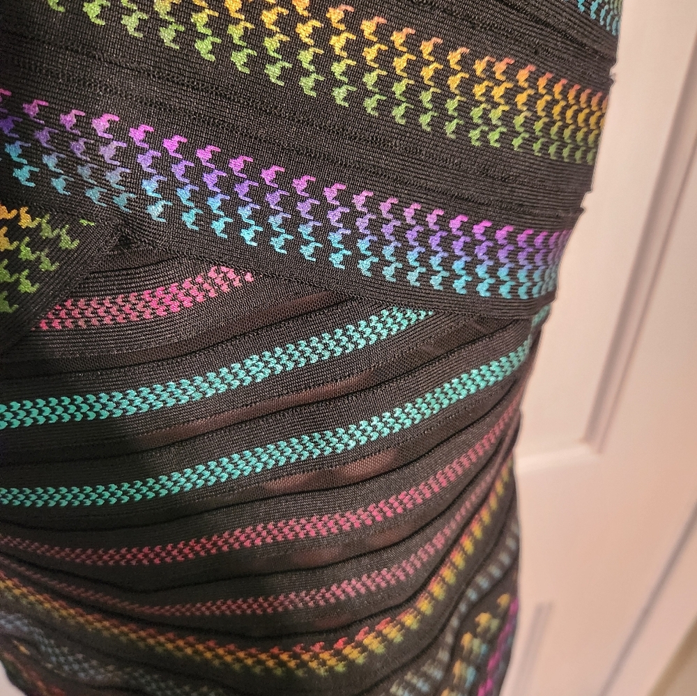 Fashion Nova Banded Bodycon Dress Size M - Picture 4 of 8